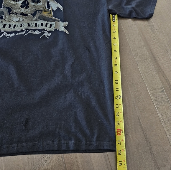 Poker Run Skull T-Shirt XL NWOT - Picture 8 of 8